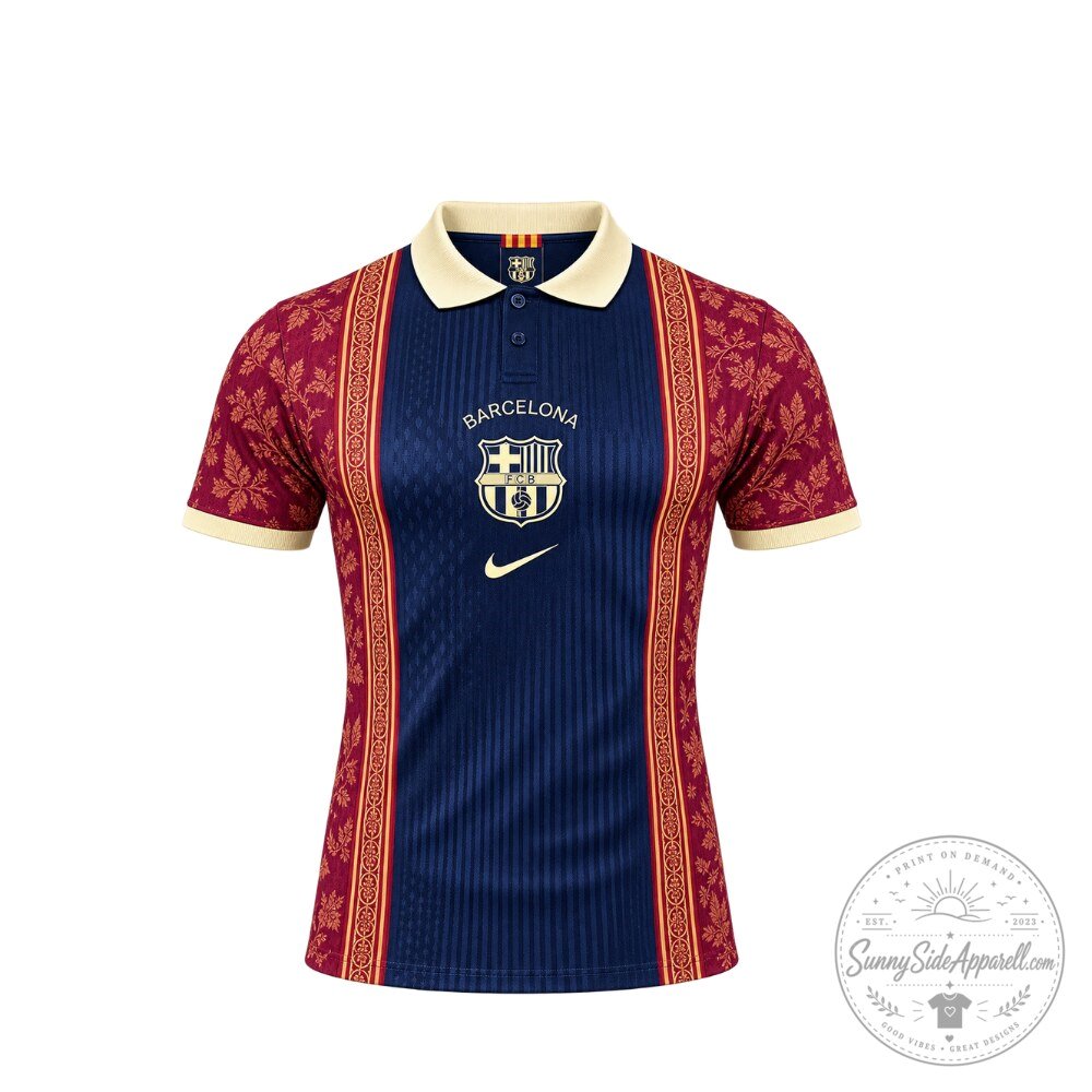 FC Barcelona x Nike x Dior Toile de Jouy Paris Concept Polo Shirt 2026
