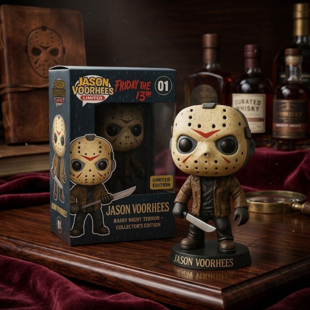 Friday the 13th Jason Voorhees Rainy Night Terror Limited Edition Vinyl Figure 01 2026 4 Friday the 13th Jason Voorhees Rainy Night Terror Limited Edition Vinyl Figure 01 2026