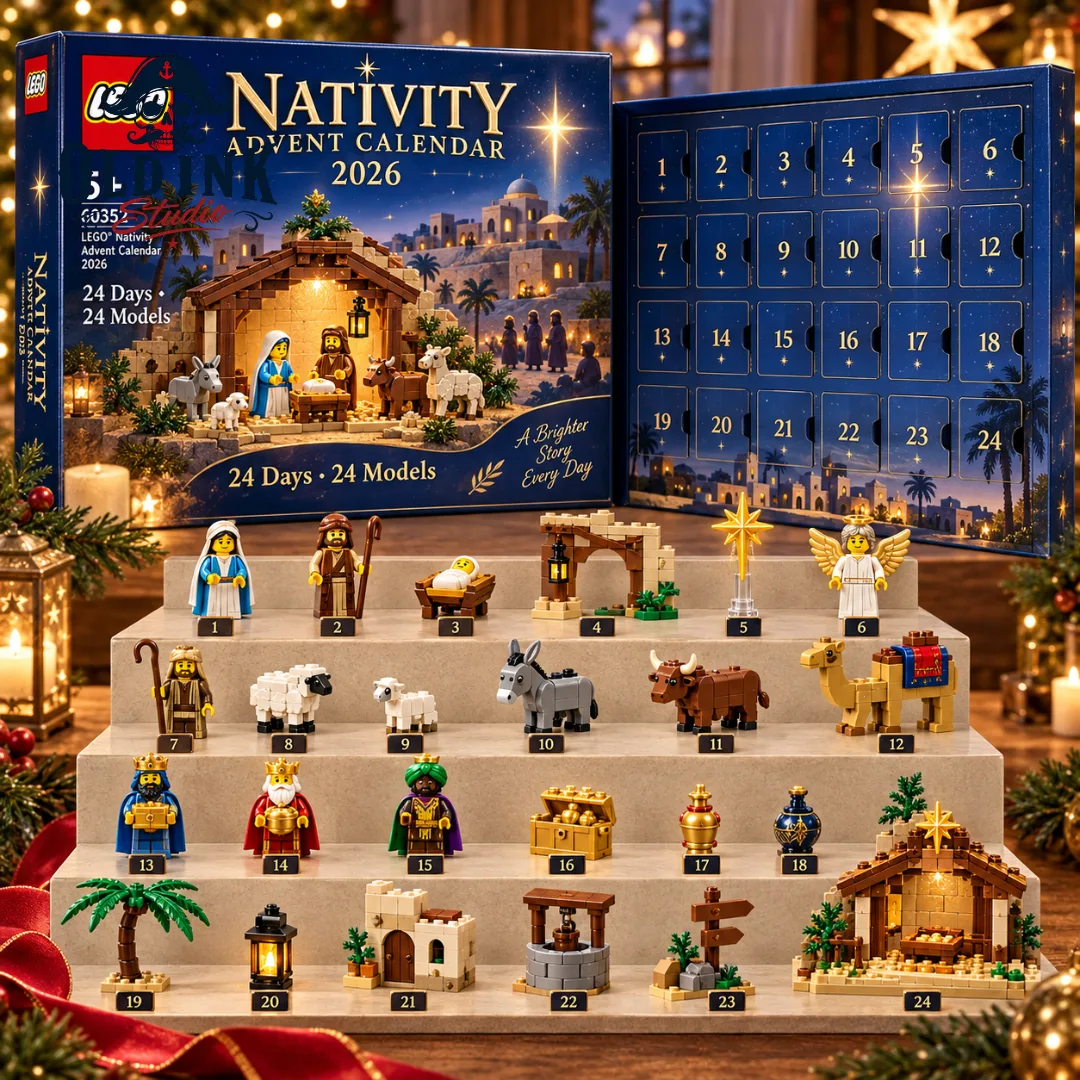 1 LEGO Nativity 2026 Advent Calendar 24 Day Christmas Brick Models