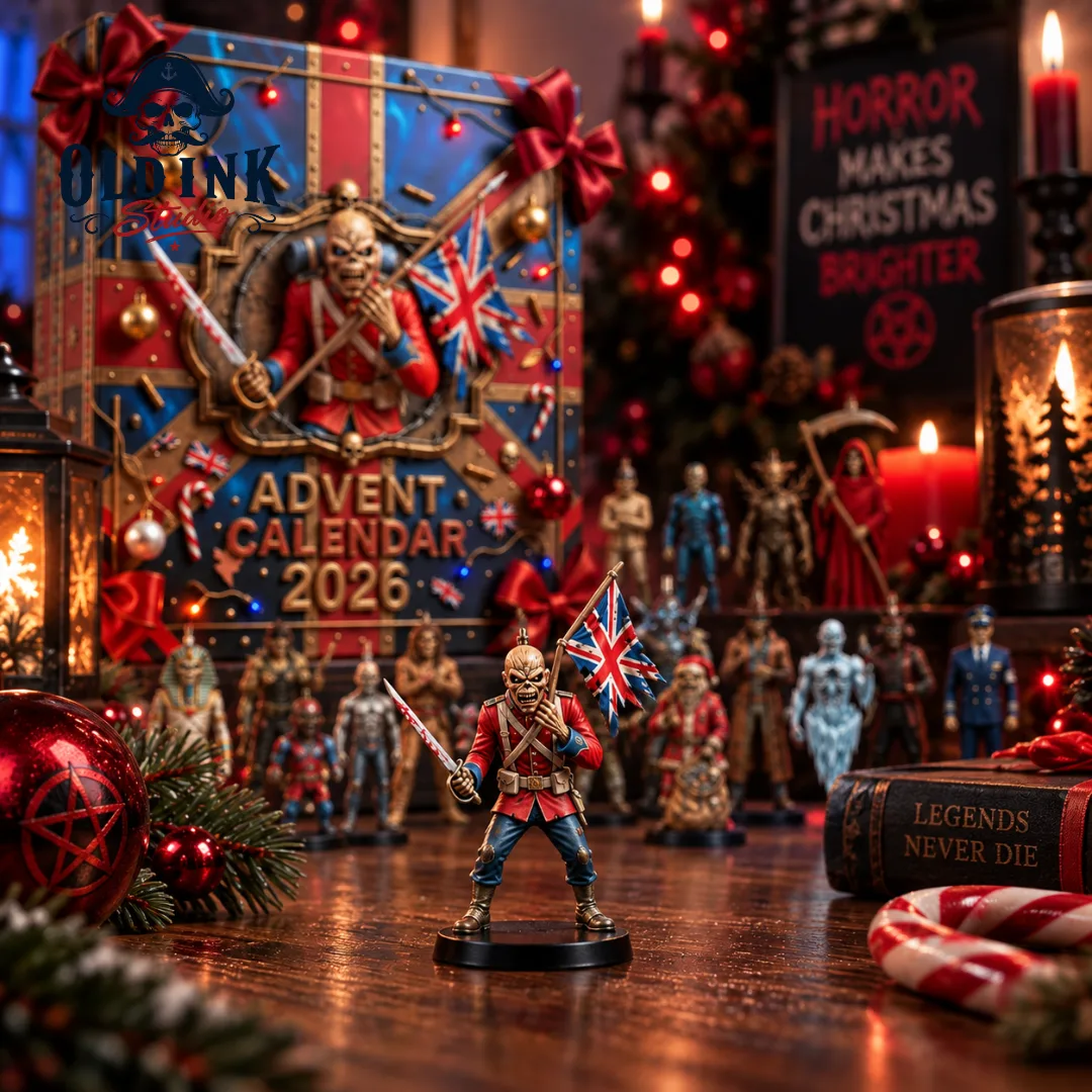 8 Iron Maiden Eddie 2026 Advent Calendar 24 Day Collectible Ornaments — image 4