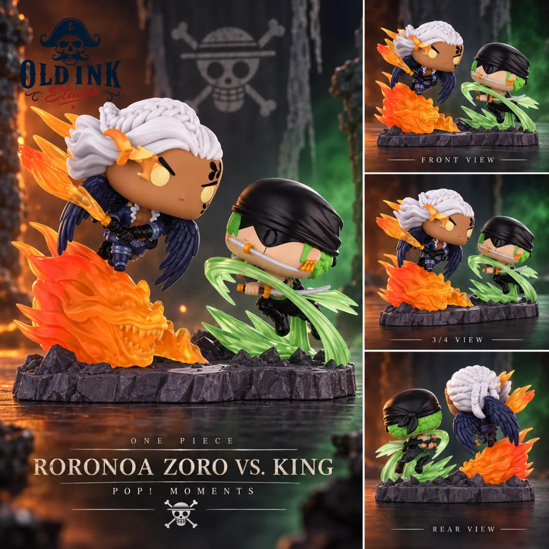 Funko POP Moment One Piece Roronoa Zoro vs King 1954 Battle Diorama Vinyl Figure 2026