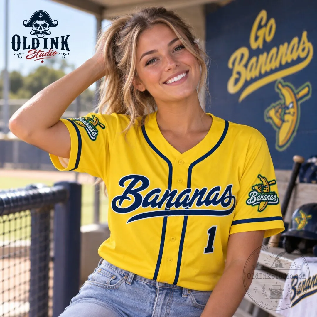 Savannah Bananas Baseball Jersey 2026 5 Savannah Bananas Baseball Jersey 2026