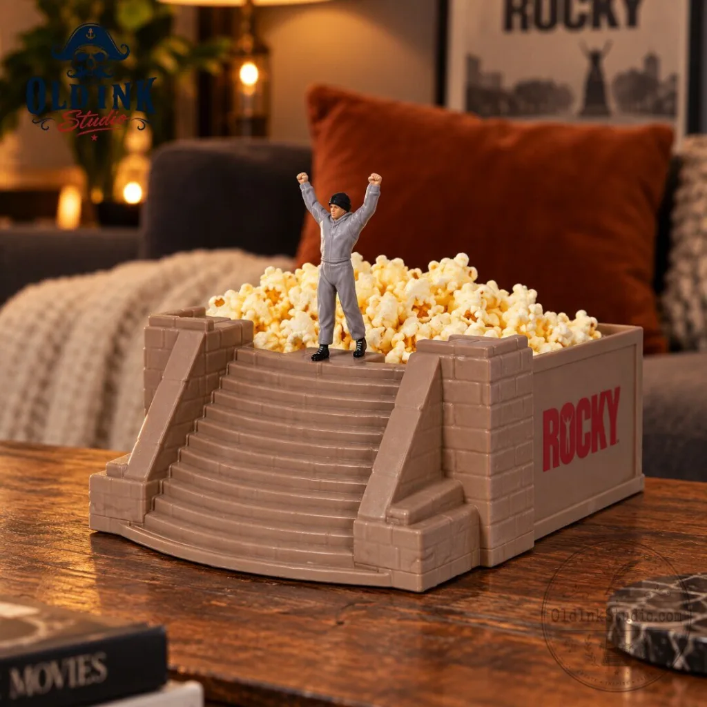 "Celebrate Rocky's 50th: Exclusive 2026 Steps Popcorn Bucket Release" 25 Rocky 50th Anniversary Steps Popcorn Bucket 2026