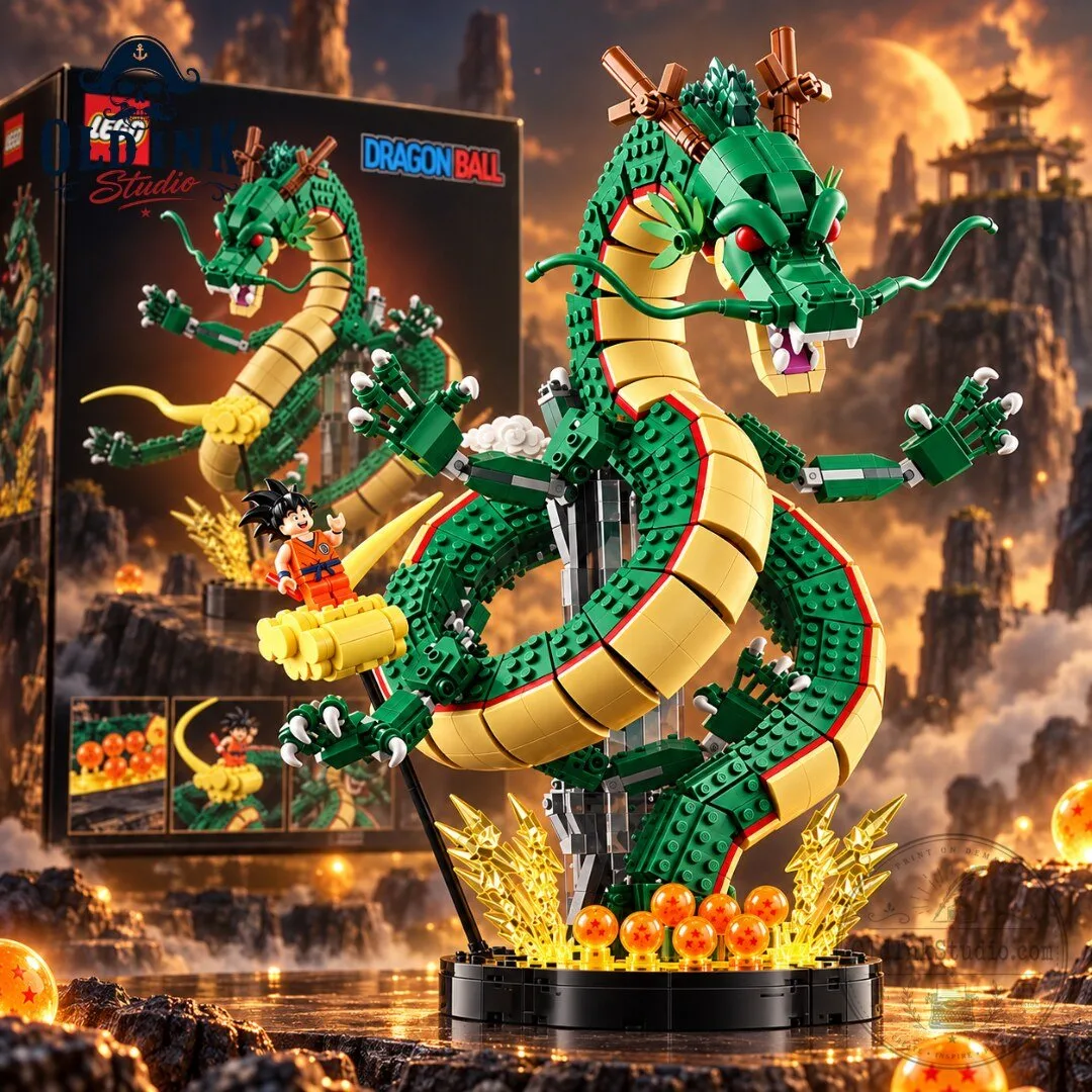 Icons 11390 Dragon Ball Shenron x Goku Building Set 2026