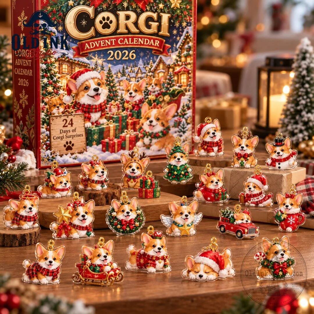 Corgi Christmas Advent Calendar 2026 24 Days of Corgi Surprises x Ornaments 6 Corgi Christmas Advent Calendar 2026 24 Days of Corgi Surprises x Ornaments