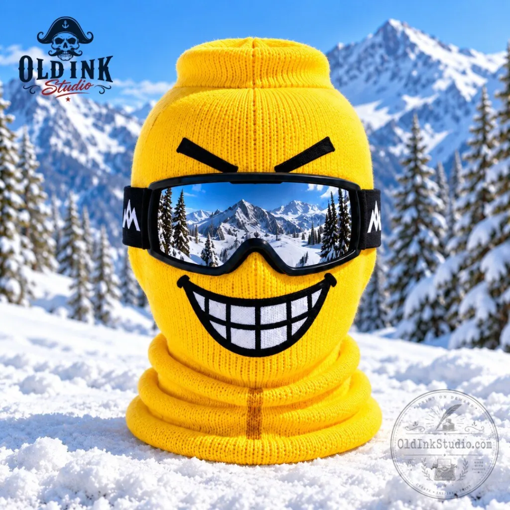 "Top 2026 Novelty Ski Masks and Advent Calendars for Gamers" 9 Funny Grinning Yellow Lego Minifigure Head Knitted Ski Mask Balaclava 2026