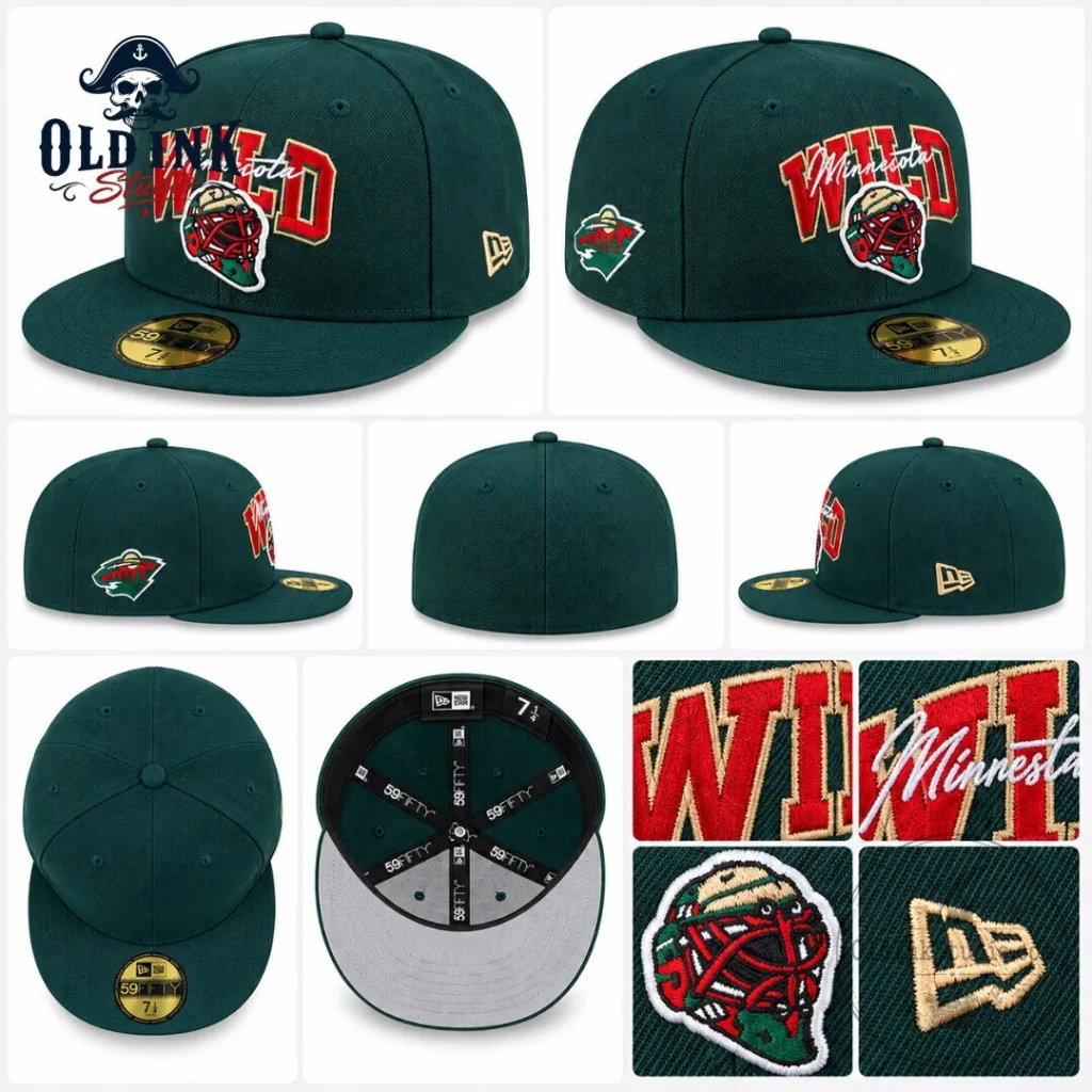 "Explore the Latest 2026 NHL Hat and Mummy Advent Calendar" 6 Minnesota Wild New Era NHL Goalie Mask Green 59FIFTY Fitted Hat 2026
