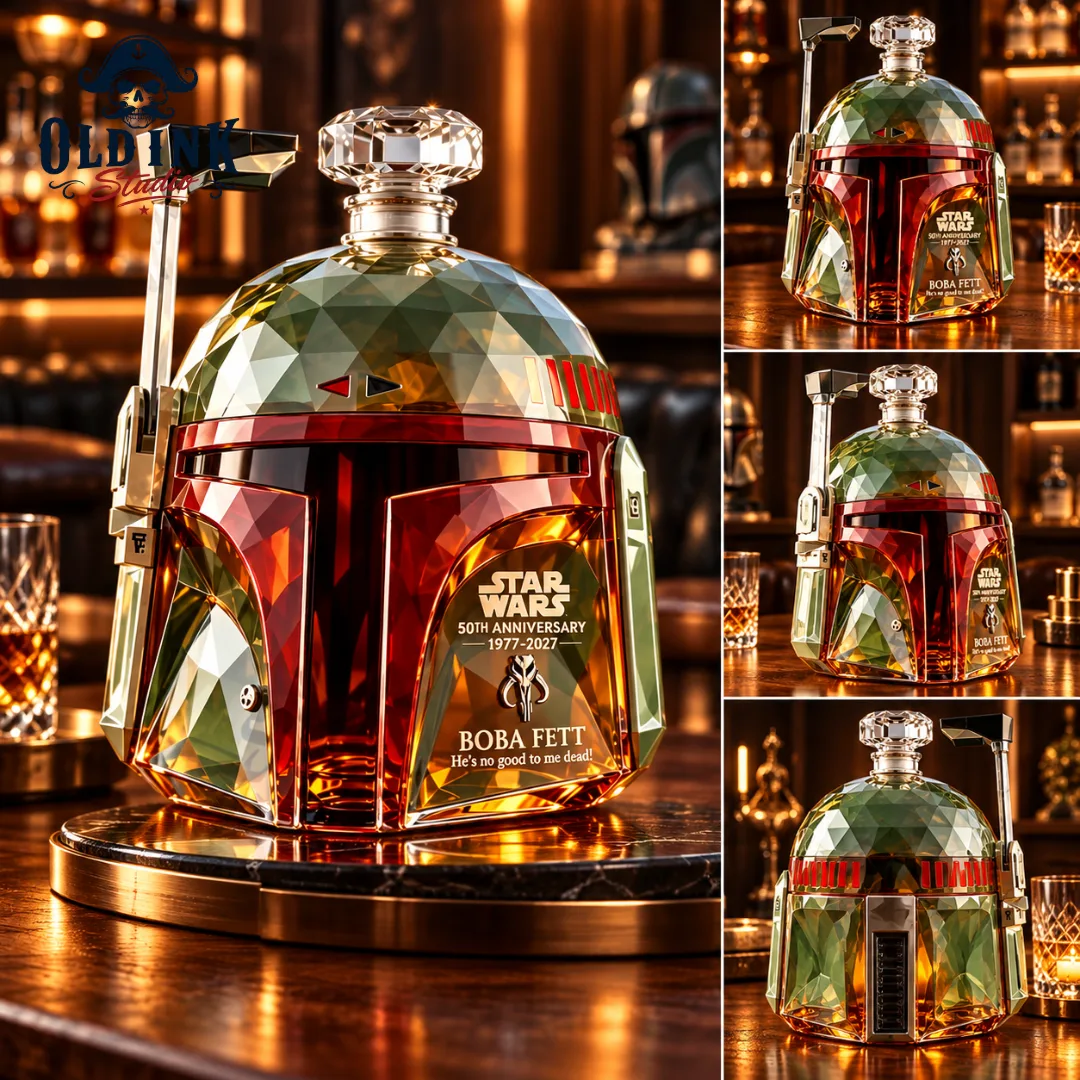 Star Wars Boba Fett Decanter Helmet Shape 2026