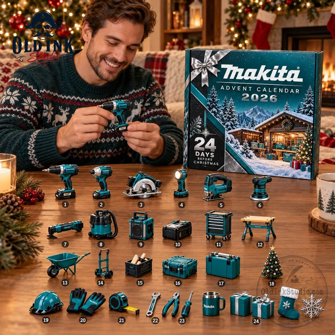 Makita Advent Calendar 2026 24 Days of Miniature Tools x Accessories