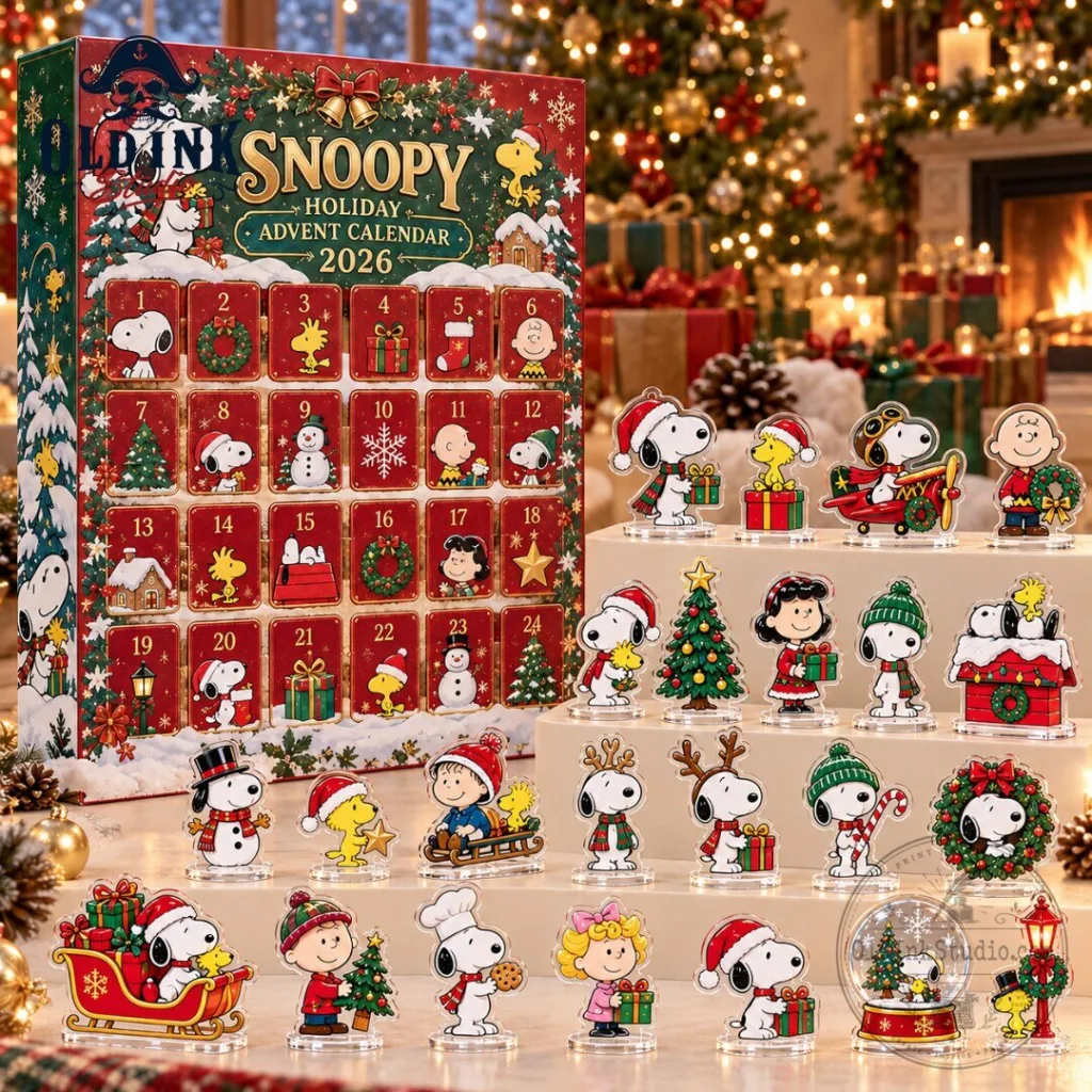 "Unbox Joy: Snoopy Advent Calendar 2026 – 24 Holiday Figures" 17 Peanuts Snoopy Holiday Advent Calendar 2026 24 Days of Christmas Mini Figures