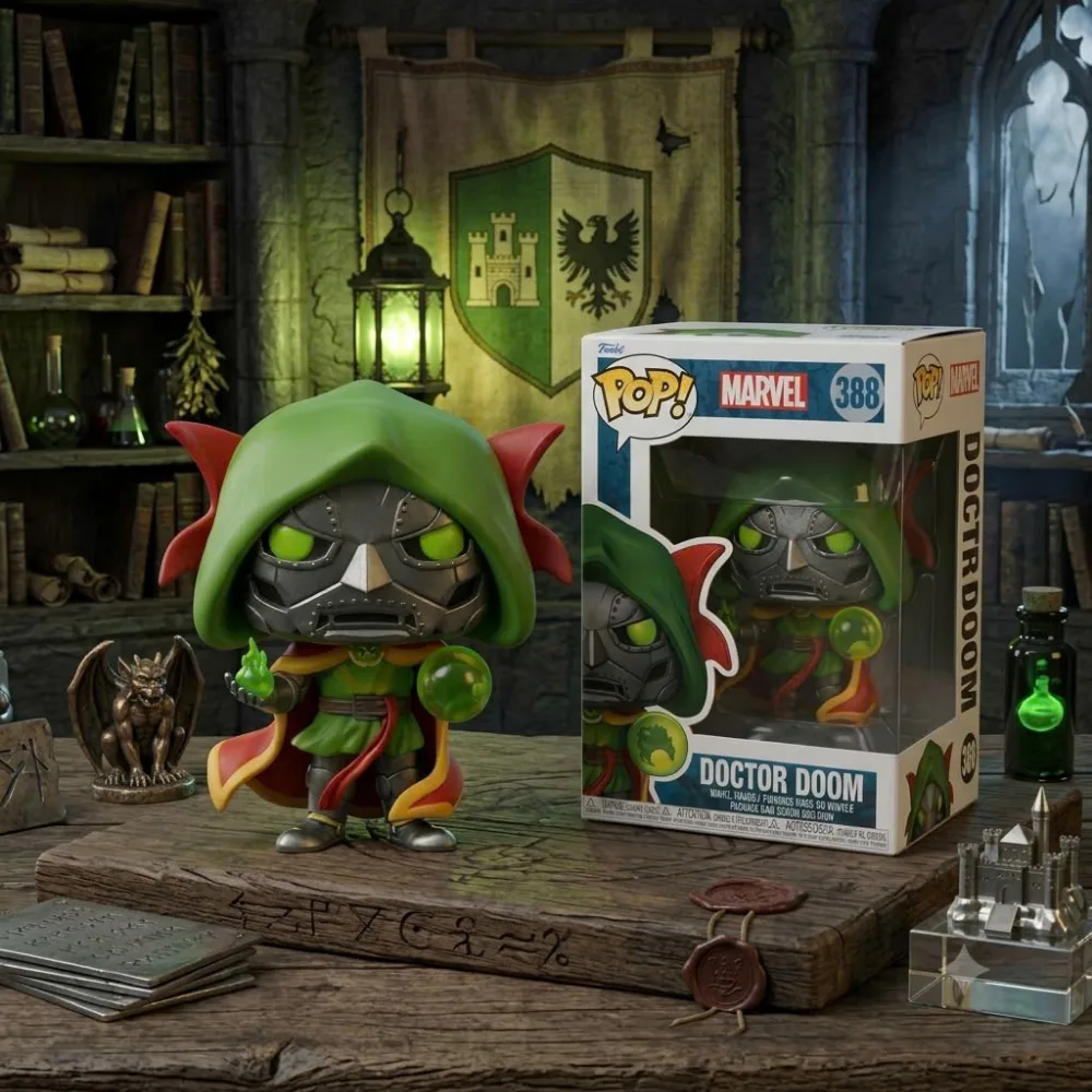 Marvels Sorcerer Supreme Doctor Doom Funko Pop Figure 2026