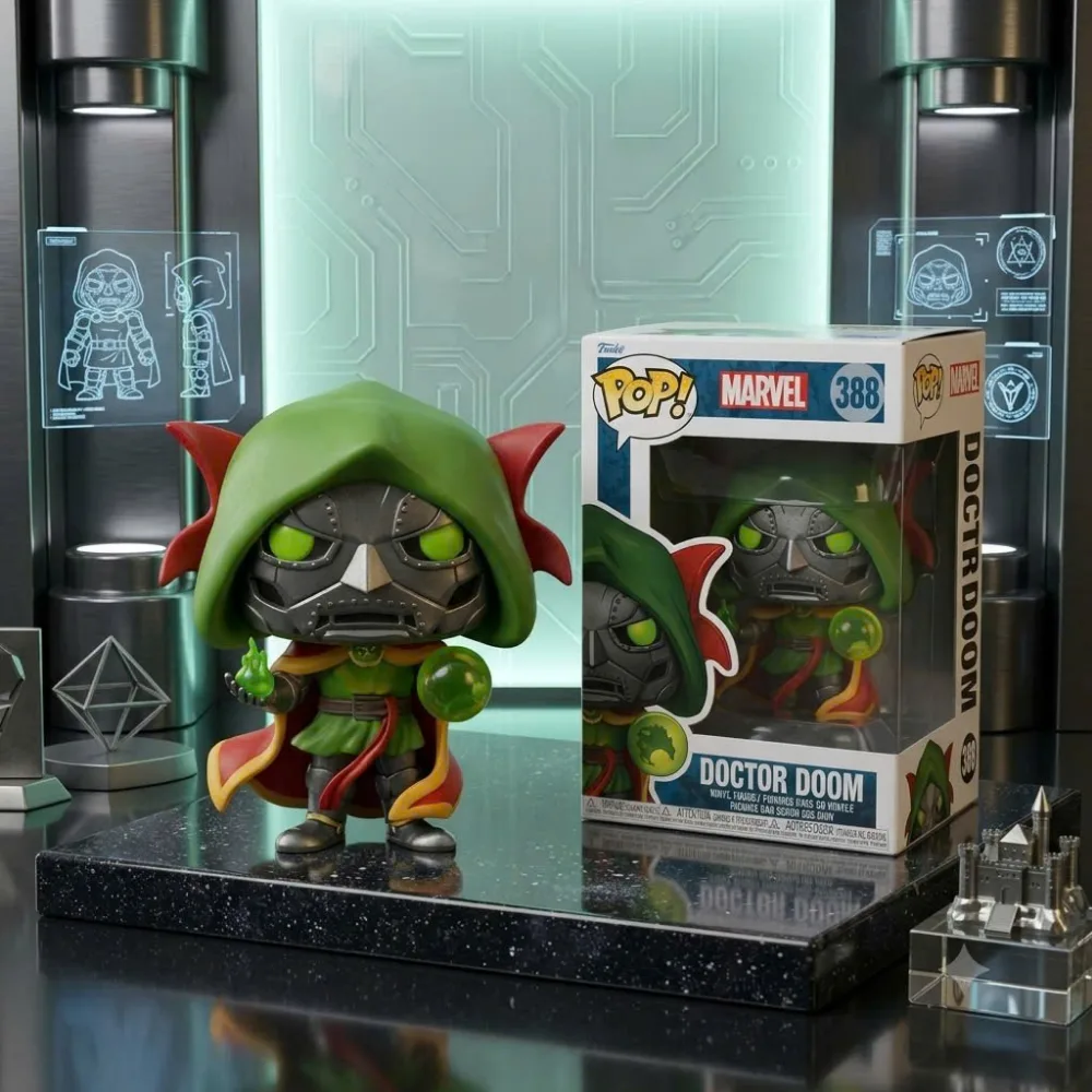 9 Marvels Sorcerer Supreme Doctor Doom Funko Pop Figure 2026 — image 3