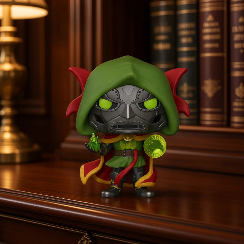 12 Marvels Sorcerer Supreme Doctor Doom Funko Pop Figure 2026 — image 6