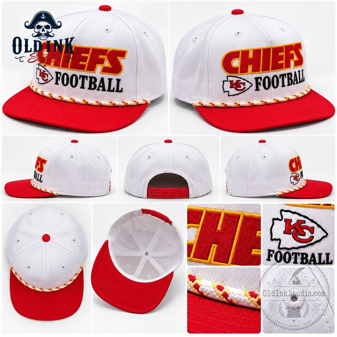 Kansas City Chiefs Chiefs Football Vintage Rope Snapback Hat 2026 Patrick Mahomes Style 3 Kansas City Chiefs Chiefs Football Vintage Rope Snapback Hat 2026 Patrick Mahomes Style