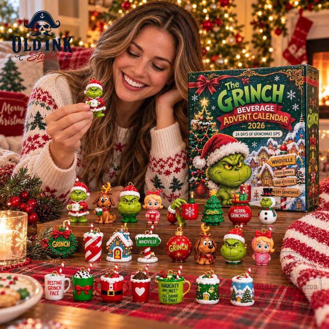 The Grinch Beverage Advent Calendar 2026 24 Days of Grinchmas Sips Ornaments 4 The Grinch Beverage Advent Calendar 2026 24 Days of Grinchmas Sips Ornaments