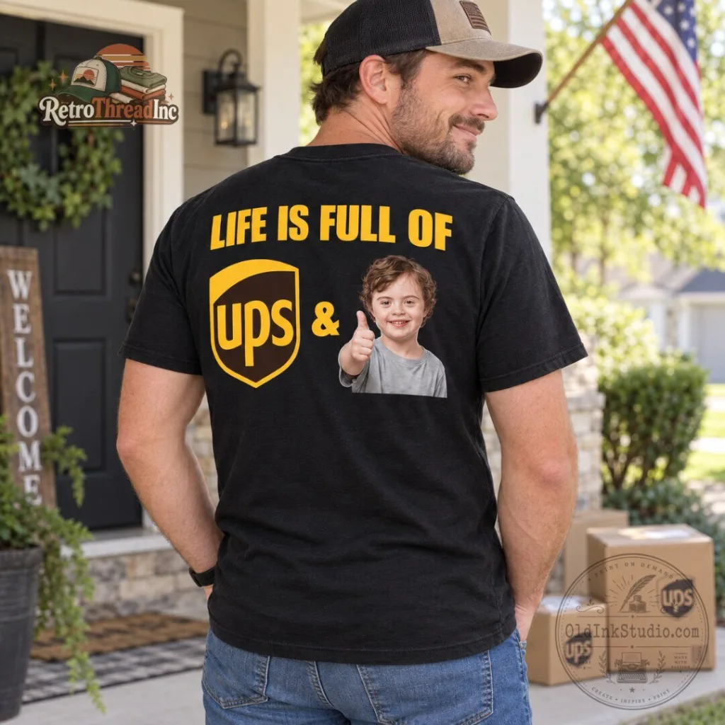 "Trending 2026 Apparel and Toys: Tees, Hats, and Fantasy Kits" 29 Life Is Full Of UPS X Downs Dark Humor Meme T Shirt 2026