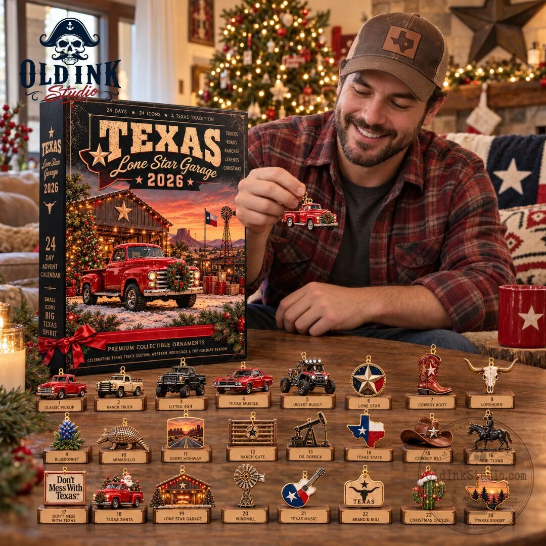 Texas Lone Star Garage Christmas Advent Calendar 2026 24 Collectible Truck x Western Countdown 4 Texas Lone Star Garage Christmas Advent Calendar 2026 24 Collectible Truck x Western Countdown