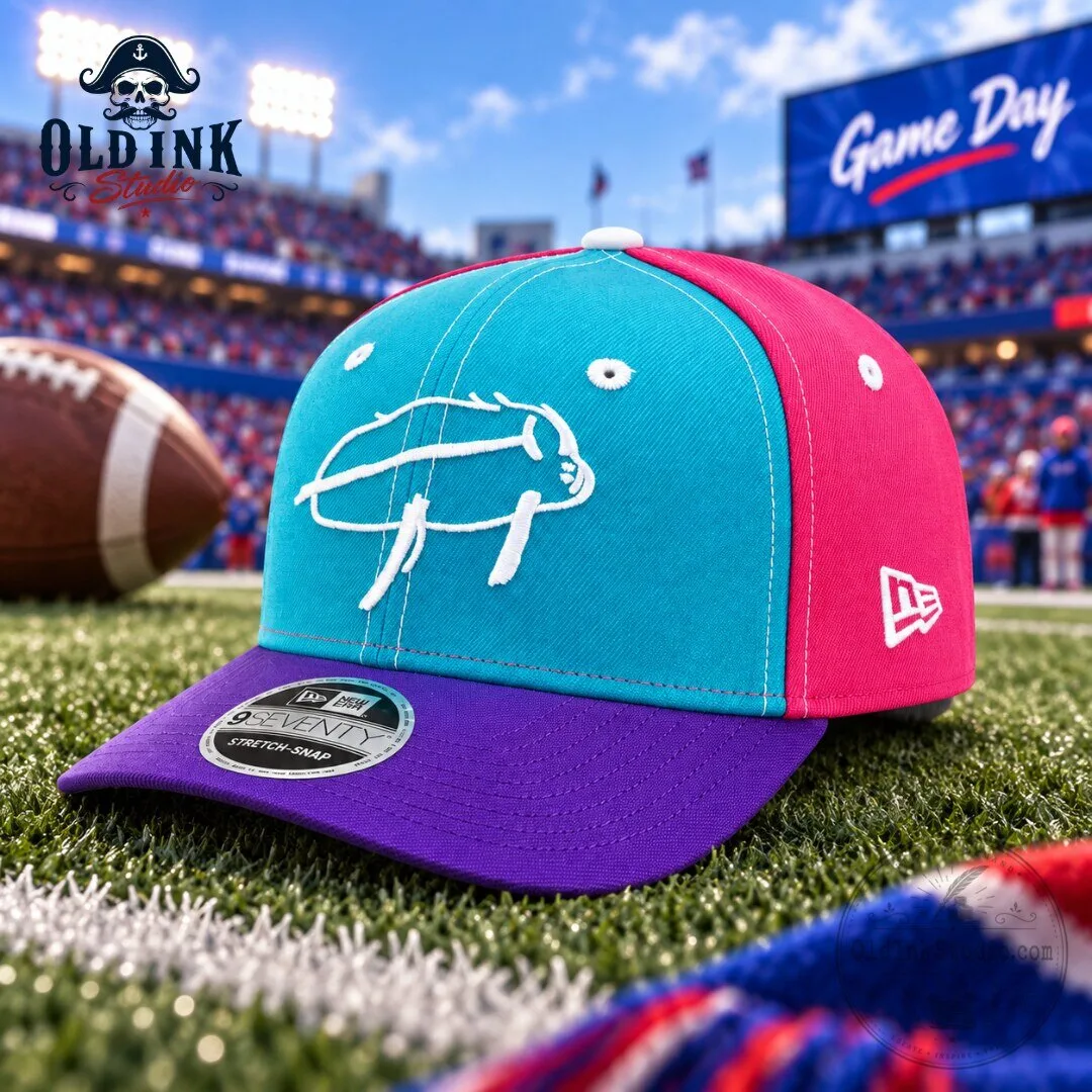 New Era 9SEVENTY Buffalo Bills Josh Allen Drawn Logo Snapback Hat 2026 5 New Era 9SEVENTY Buffalo Bills Josh Allen Drawn Logo Snapback Hat 2026