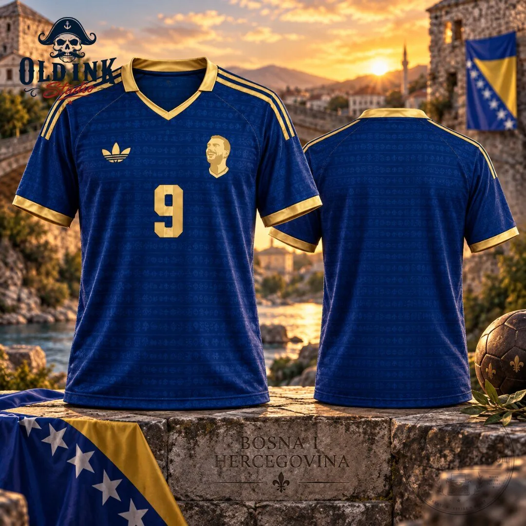 Bosnia x Herzegovina 2026 Retro Soccer Jersey 2026 3 Bosnia x Herzegovina 2026 Retro Soccer Jersey 2026