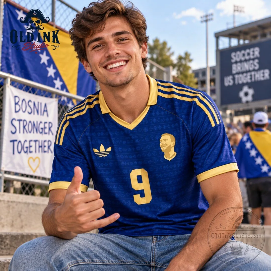 Bosnia x Herzegovina 2026 Retro Soccer Jersey 2026 4 Bosnia x Herzegovina 2026 Retro Soccer Jersey 2026