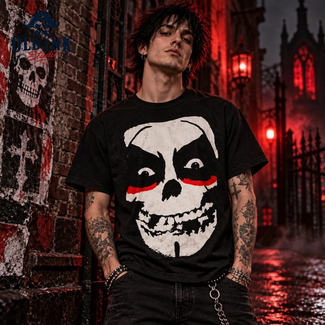 Misfits x Danhausen Fiend Skull T Shirt 2026 5 Misfits x Danhausen Fiend Skull T Shirt 2026