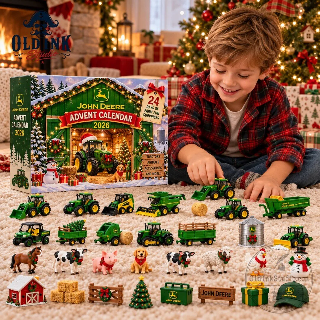 John Deere 24 Days of Farm Fun 2026 Advent Calendar with Mini Tractors x Animals 5 John Deere 24 Days of Farm Fun 2026 Advent Calendar with Mini Tractors x Animals