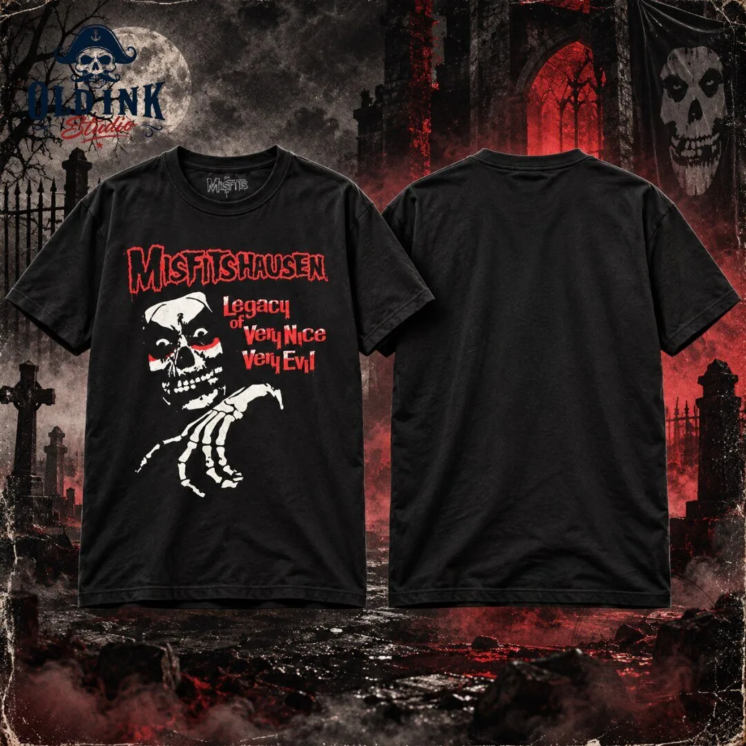 Misfits x Danhausen Legacy of Very Nice Very Evil Misfitshausen T Shirt 2026
