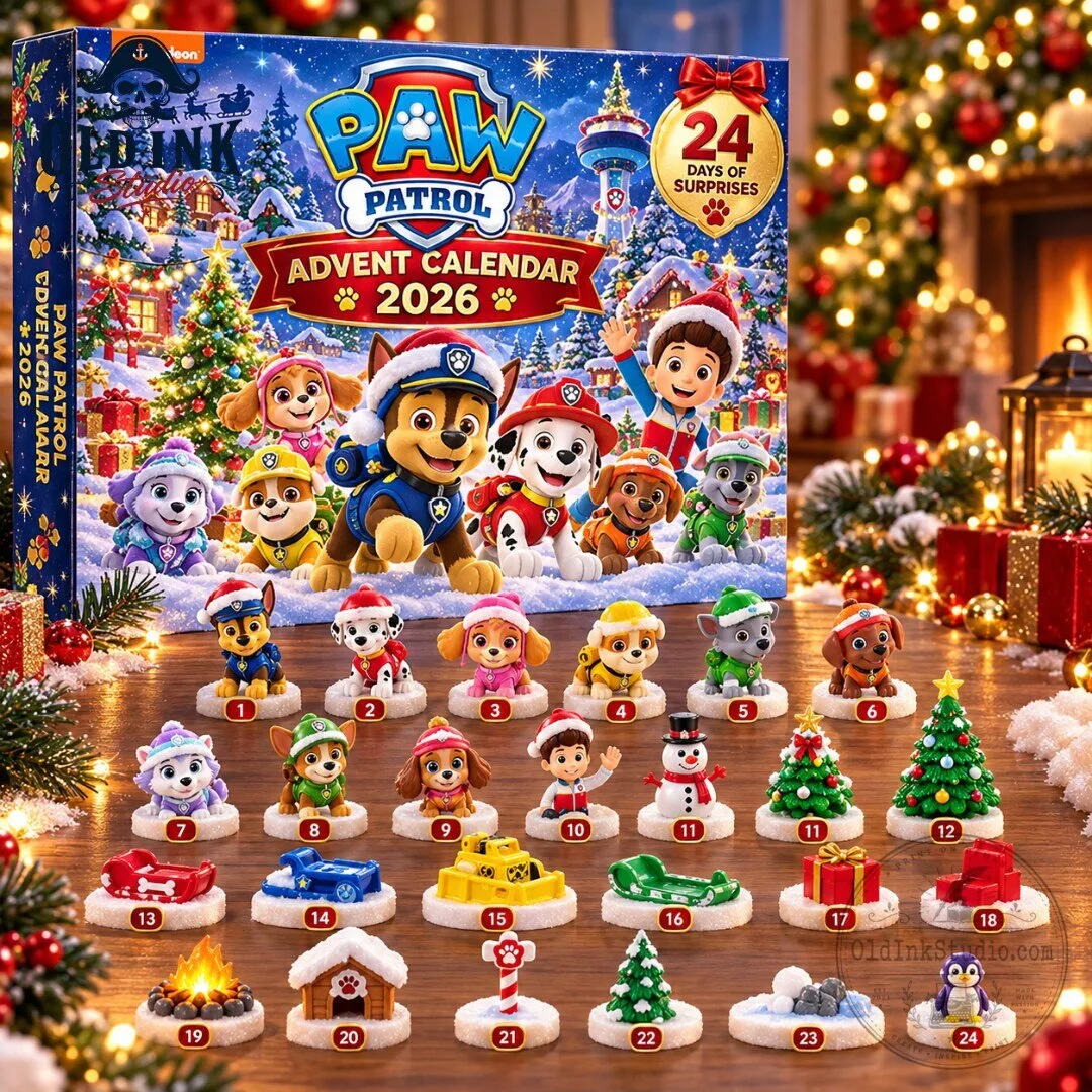PAW Patrol Holiday Advent Calendar 2026