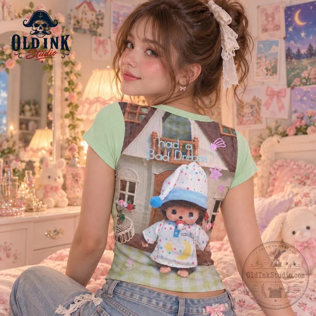 Sculptor x Monchhichi I Had a Bad Dream Pajama Graphic Baby Tee 2026 5 Sculptor x Monchhichi I Had a Bad Dream Pajama Graphic Baby Tee 2026
