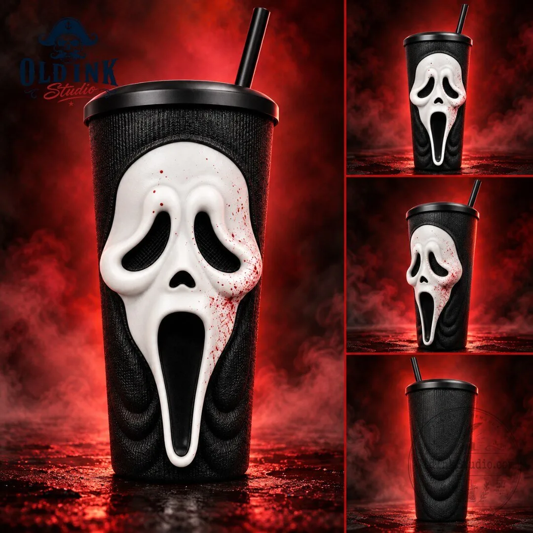 Scream 30th Anniversary Bloody Ghostface Grippr Cup Tumbler 2026