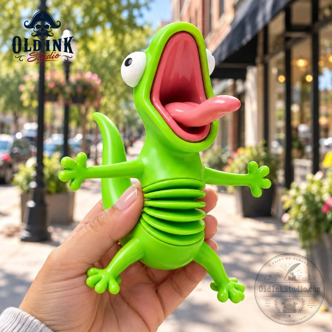WobblyBuddy Green Lizard Spring Figurine Cool Ride Buddy 2026 4 WobblyBuddy Green Lizard Spring Figurine Cool Ride Buddy 2026