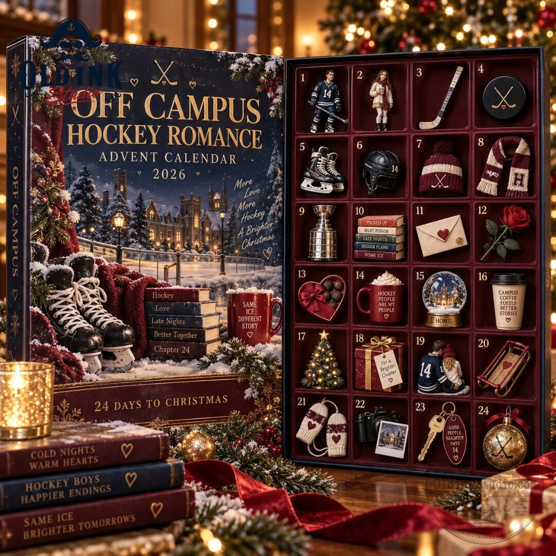 Off Campus Hockey Romance Advent Calendar 2026 24 Days of Bookish Christmas Surprises