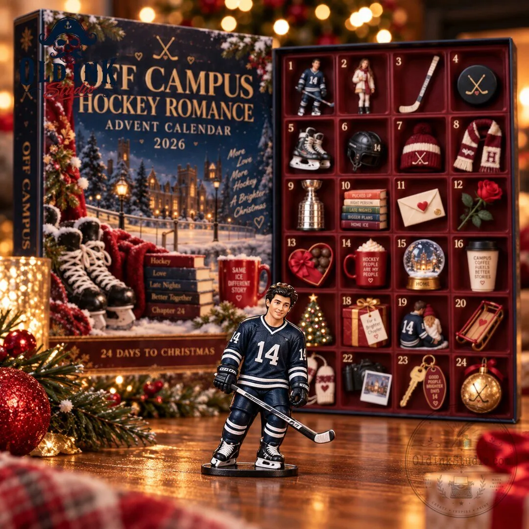 Off Campus Hockey Romance Advent Calendar 2026 24 Days of Bookish Christmas Surprises 5 Off Campus Hockey Romance Advent Calendar 2026 24 Days of Bookish Christmas Surprises