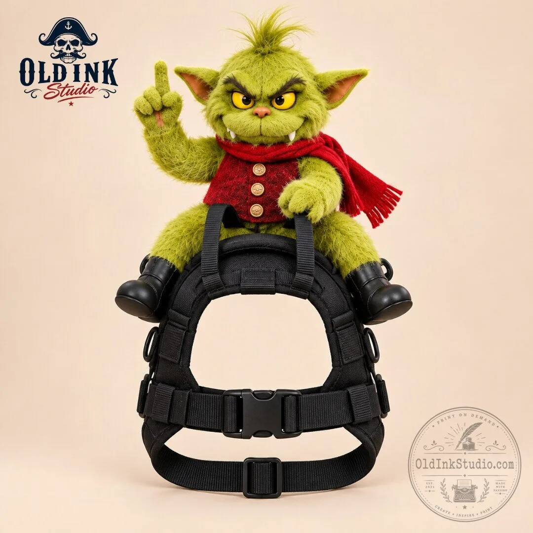 Grumpy Rider The Grinch Figure Dog Harness Christmas Costume 2026