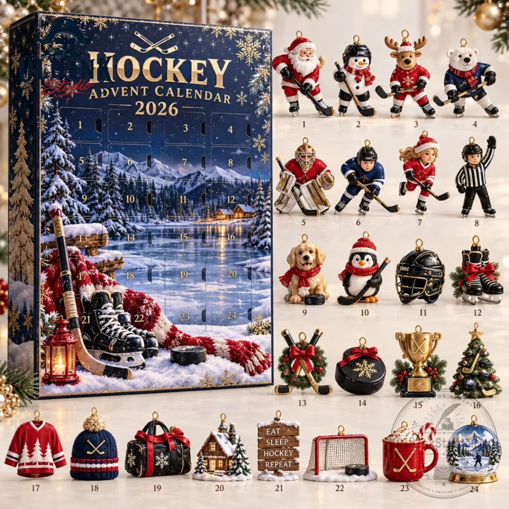 Ice Hockey Christmas Advent Calendar 2026