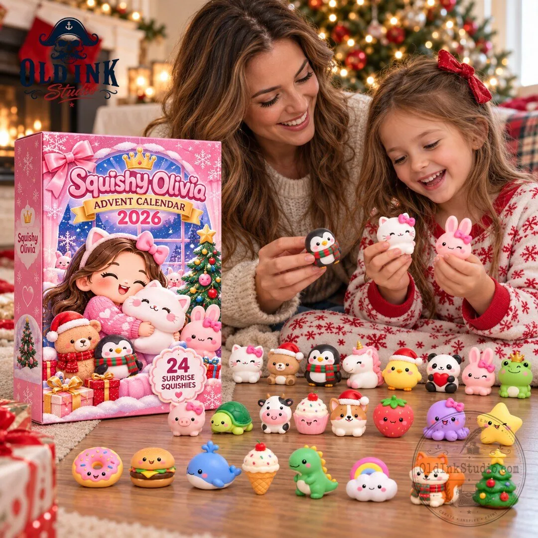 Squishy Olivia Christmas Advent Calendar 2026 24 Surprise Squishy Toys Countdown 5 Squishy Olivia Christmas Advent Calendar 2026 24 Surprise Squishy Toys Countdown