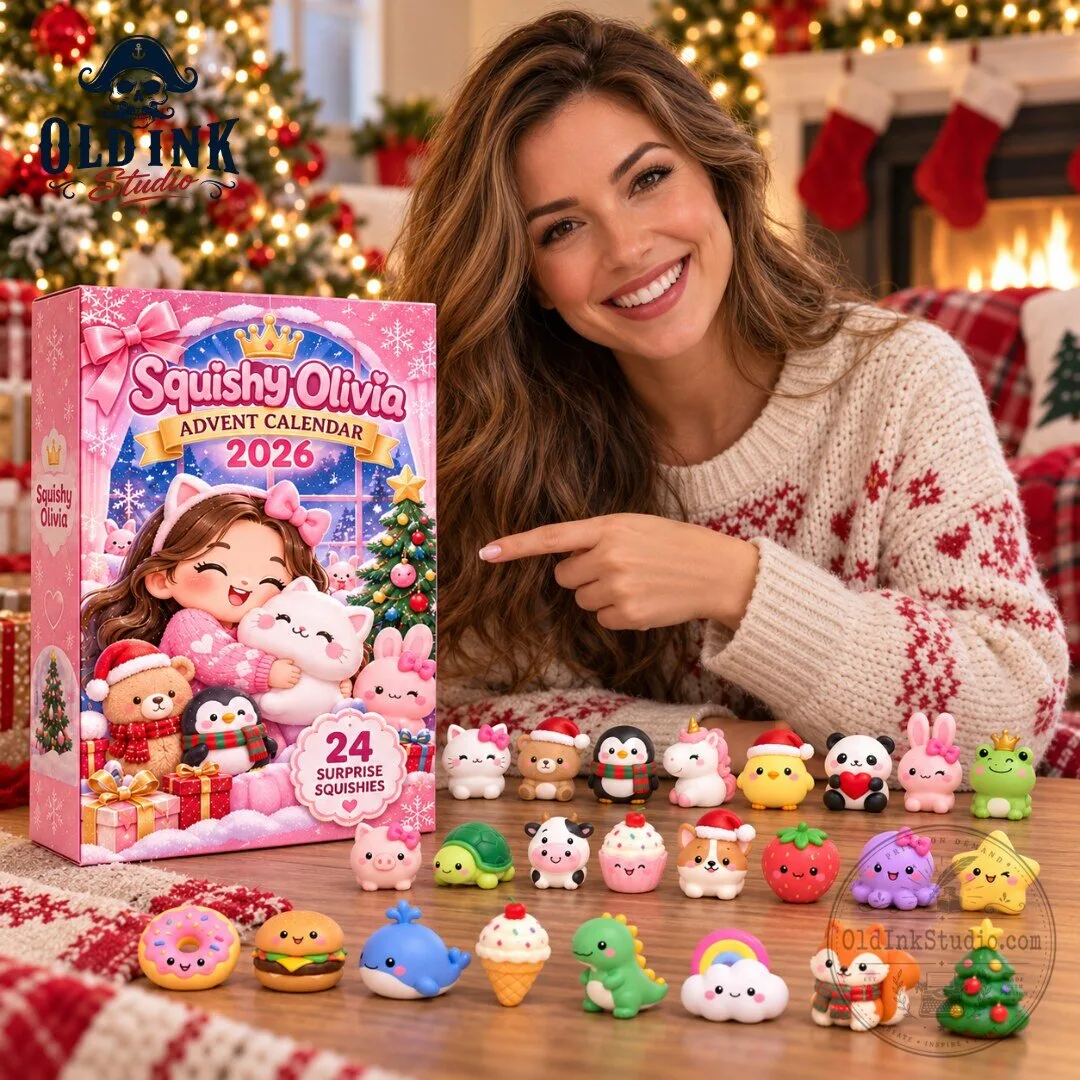 Squishy Olivia Christmas Advent Calendar 2026 24 Surprise Squishy Toys Countdown 6 Squishy Olivia Christmas Advent Calendar 2026 24 Surprise Squishy Toys Countdown