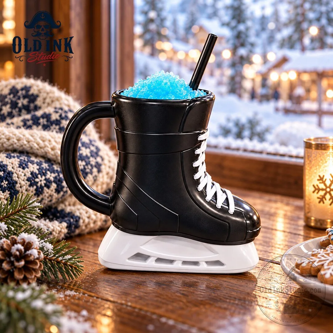 Black Ice Hockey Skate Shaped Novelty Mug Tumbler Cup 2026 6 Black Ice Hockey Skate Shaped Novelty Mug Tumbler Cup 2026