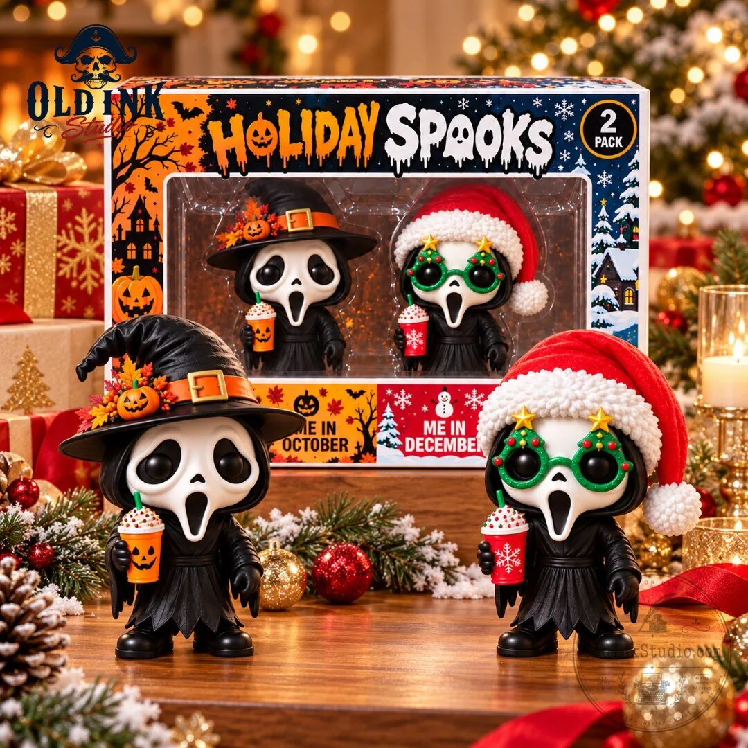 Holiday Spooks Halloween x Christmas Ghostface Vinyl Figure 2026