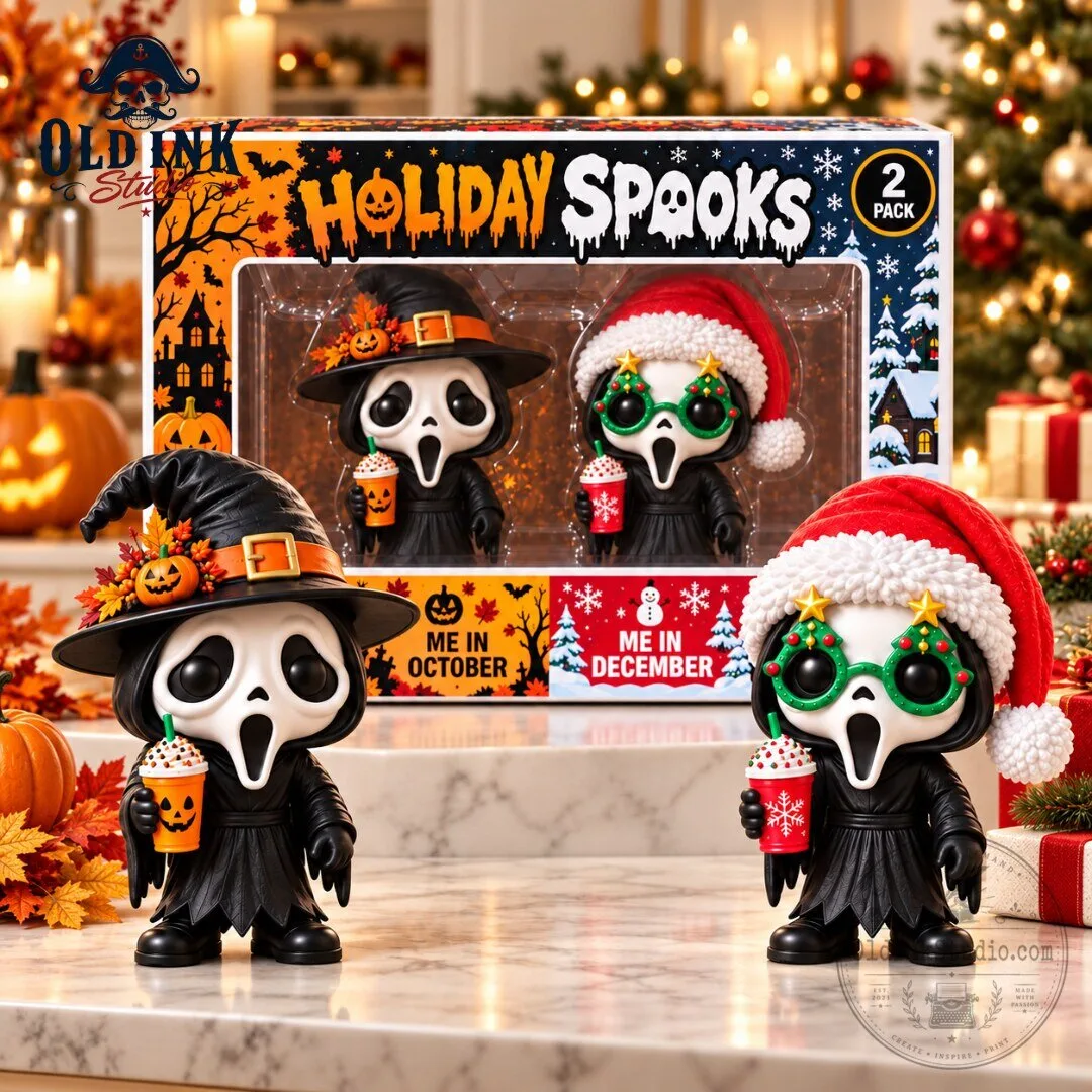 Holiday Spooks Halloween x Christmas Ghostface Vinyl Figure 2026 6 Holiday Spooks Halloween x Christmas Ghostface Vinyl Figure 2026