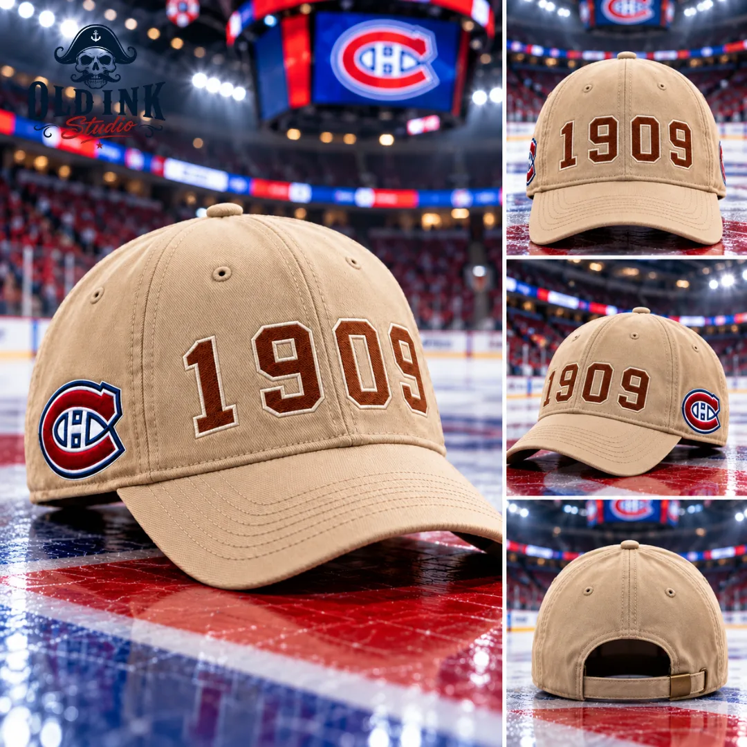 Montreal Canadiens 1909 Heritage Classic Corduroy Cap 2026 Nick Suzuki Style