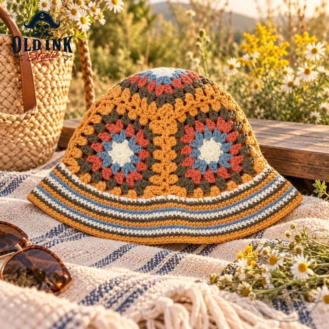Sean Wotherspoon x New Era Tango Crochet Knit Bucket Explorer Hat 2026 6 Sean Wotherspoon x New Era Tango Orange Crochet Knit Bucket Explorer Hat 2026